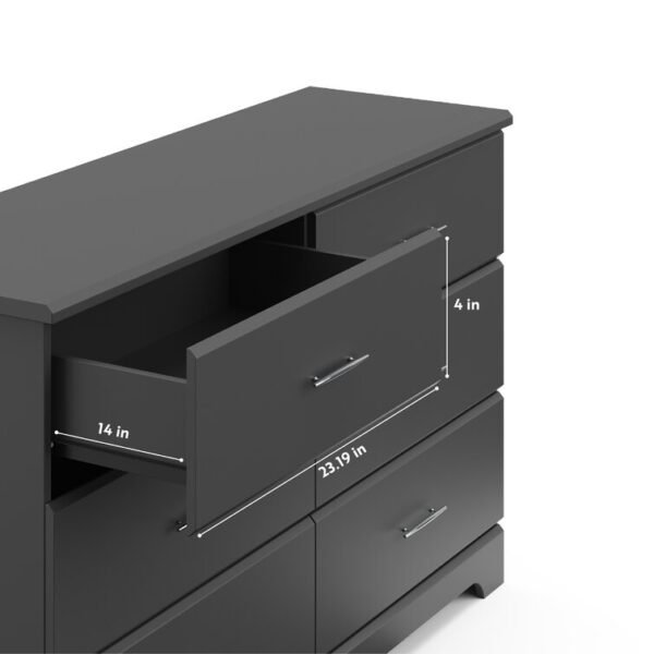 Brookside 6 Drawer Double Dresser - Image 26