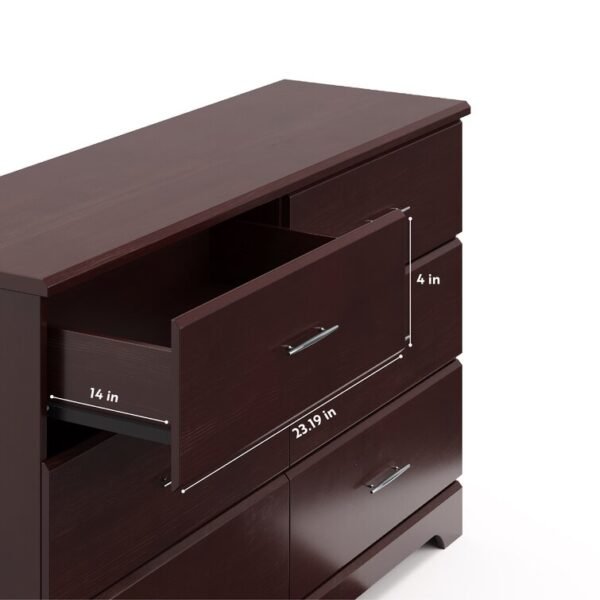 Brookside 6 Drawer Double Dresser - Image 12