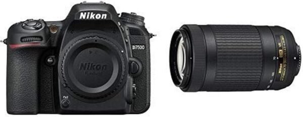 Nikon D7500 20.9MP DSLR Camera with AF-S DX NIKKOR 18-140mm f/3.5-5.6G ED VR Lens, Black