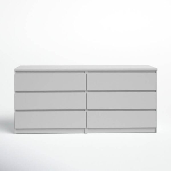 Kepner 6 Drawer 60.5" W Double Dresser - Image 16