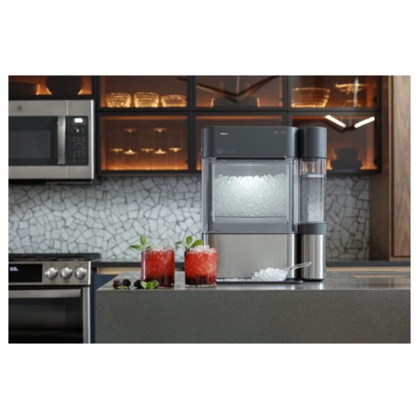GE Profile Opal 2.0 | Countertop Nugget Ice Maker with side tank | Ice Machine with WiFi Connectivity | Stainless Steel - Image 12