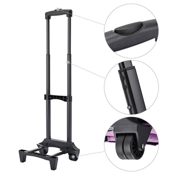 Yescom Rolling Sewing Machine Tote Trolley on Wheels - Image 5